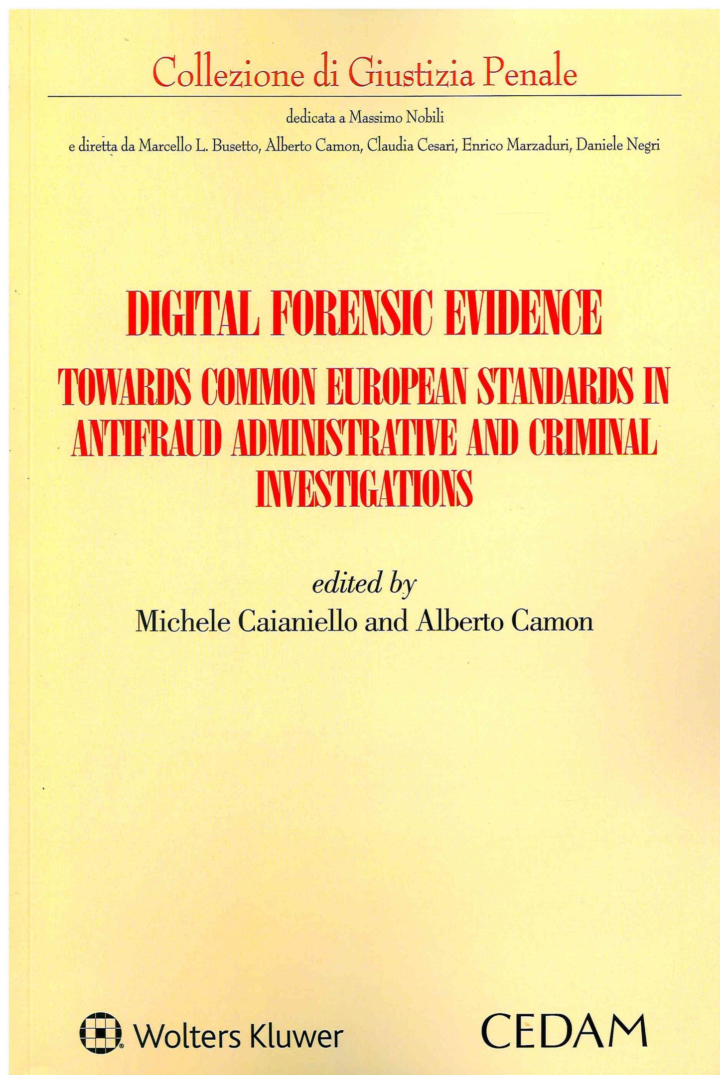 DIGITAL FORENSIC EVIDENCE - CAIANELLO