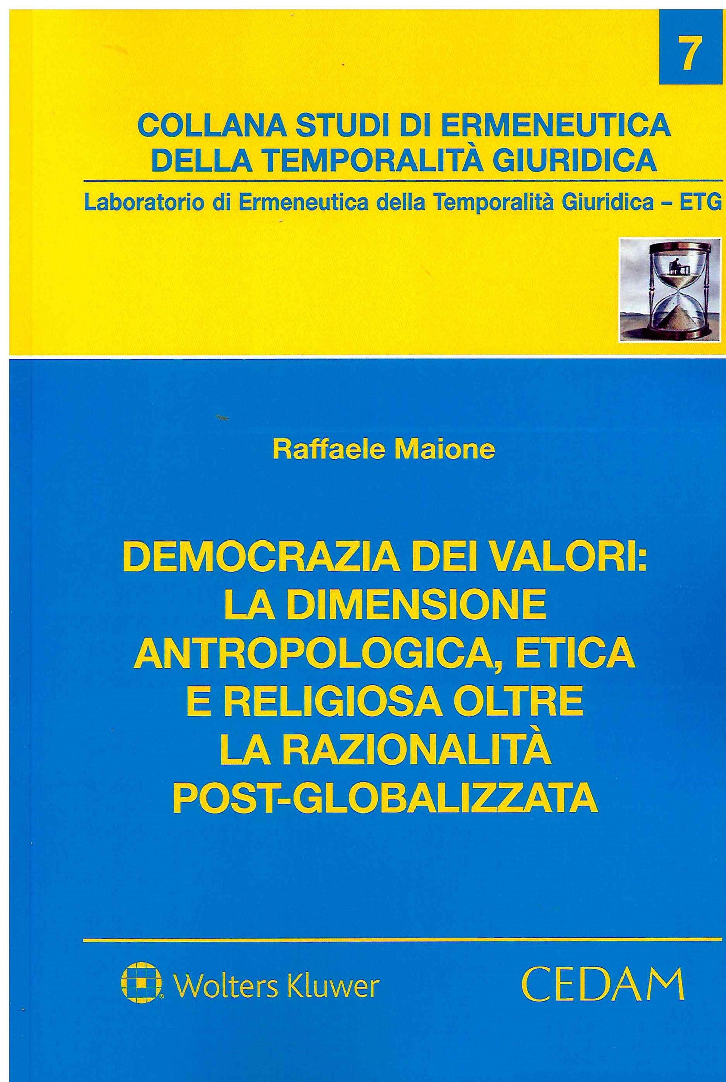 DEMOCRAZIA DEI VALORI DIMENSIONE ANTROP. - MAIONE