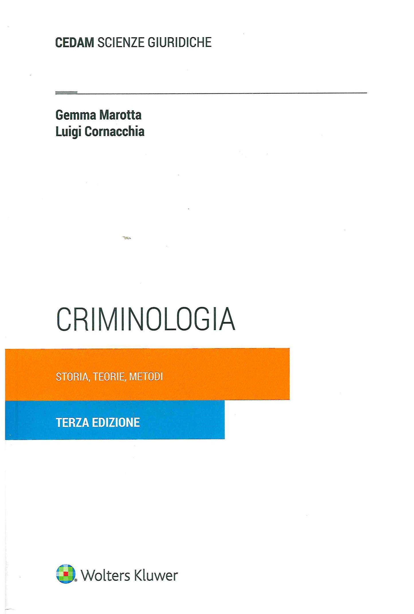 MANUALE DI CRIMINOLOGIA 3ED. - MAROTTA