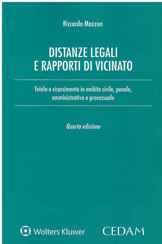 RAPPORTI DI VICINATO 4ED. - MAZZON