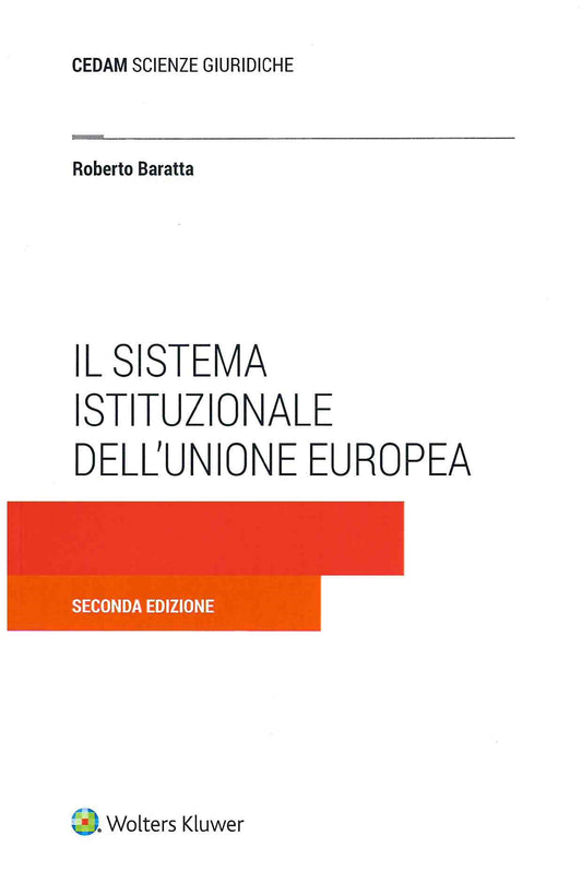 SISTEMA ISTITUZIONALE UNIONE EUROPEA 3ED - BARATTA