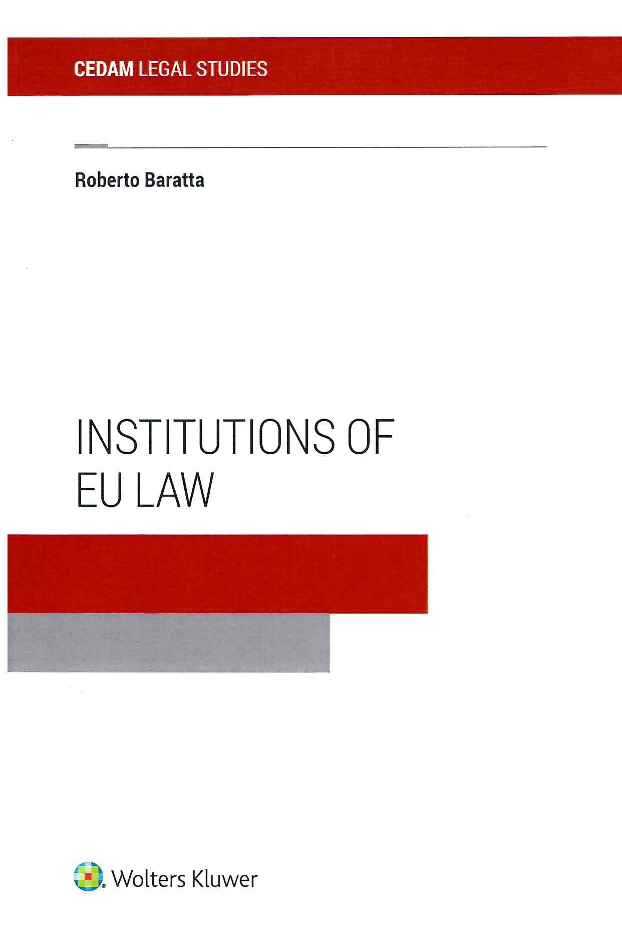 INSTITUTIONS OF EU LAW - BARATTA