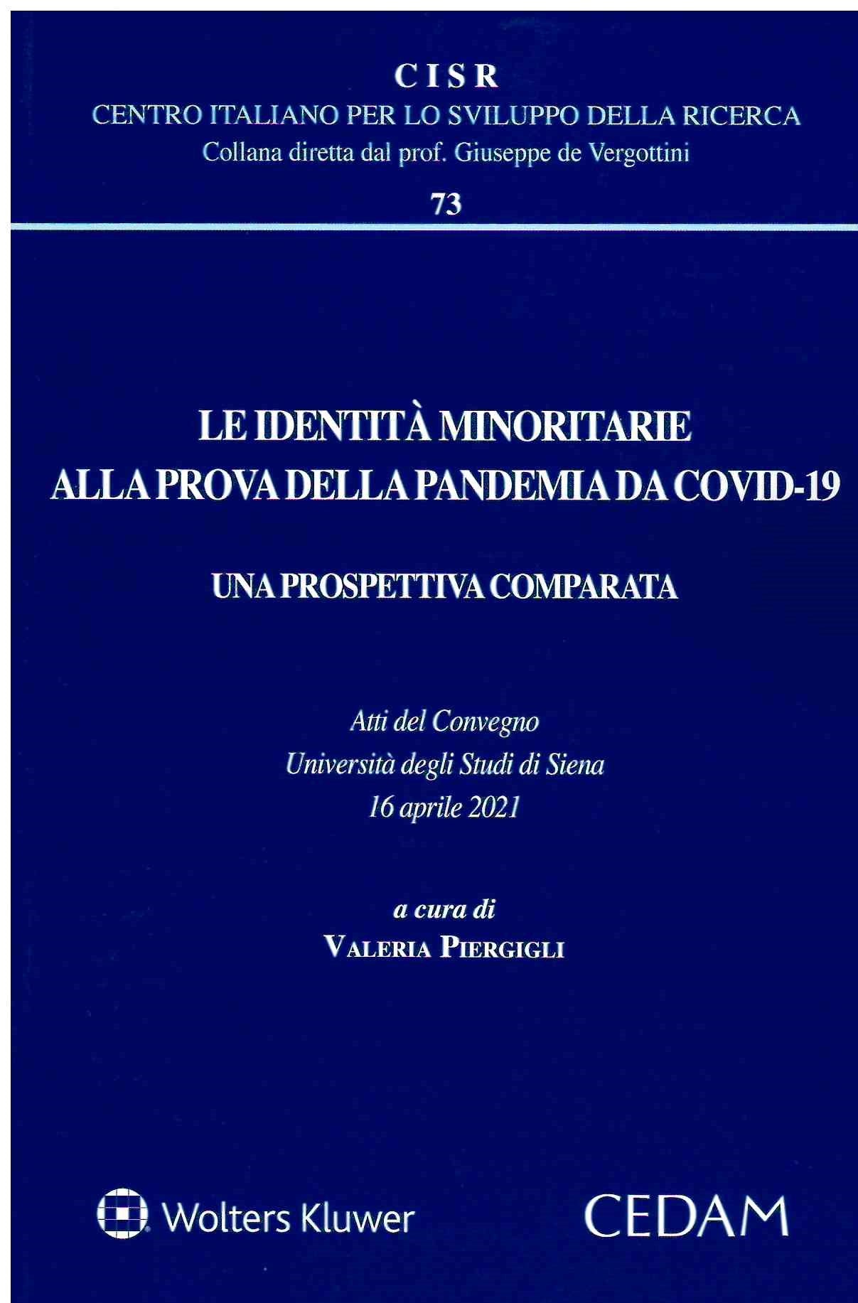 Identità minoritarie pandemia covid-19 - Piergigli
