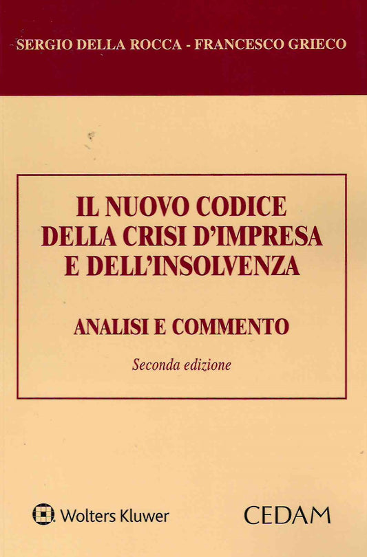 NUOVO CODICE CRISI IMPRESA INSOLVENZA 2E - DELLA ROCCA