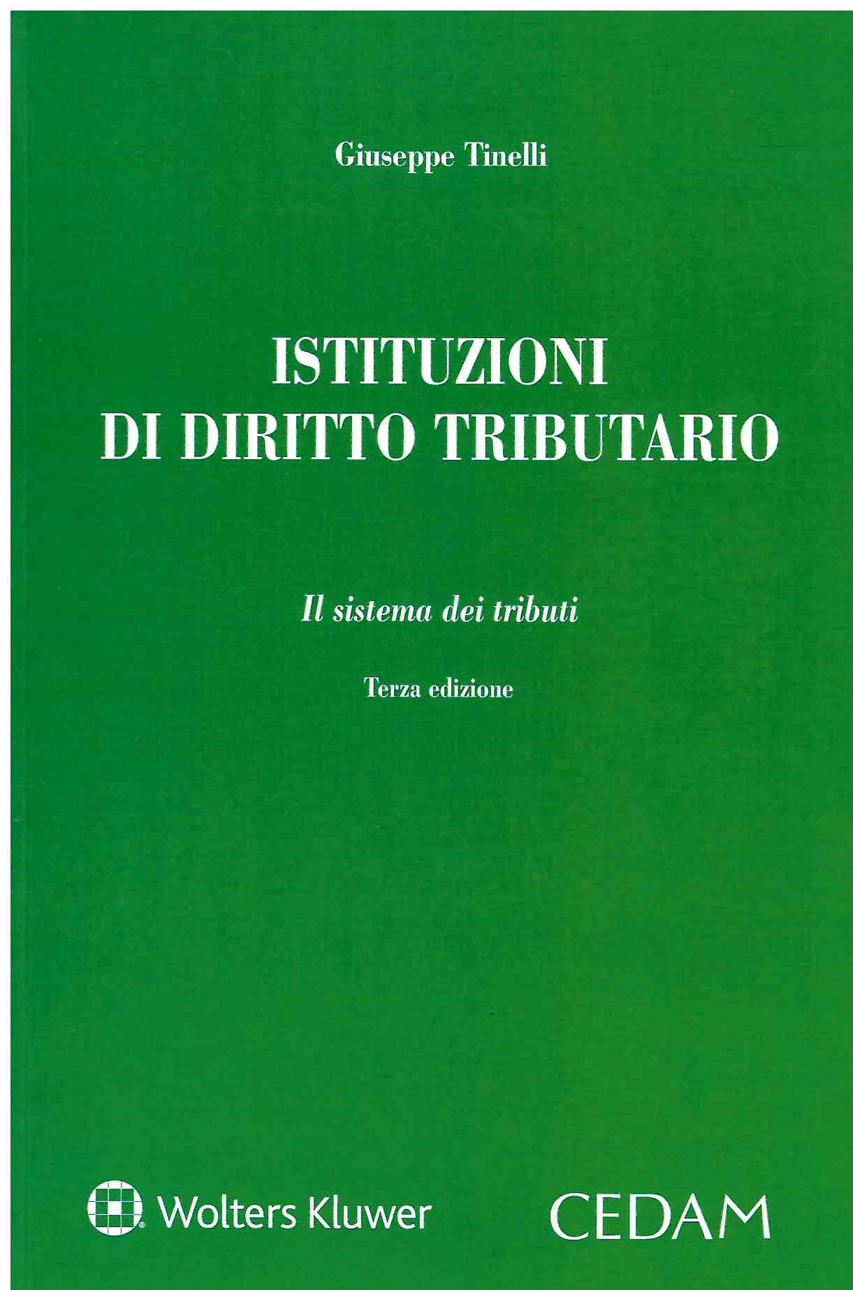 Istituzioni di diritto tributario - TINELLI