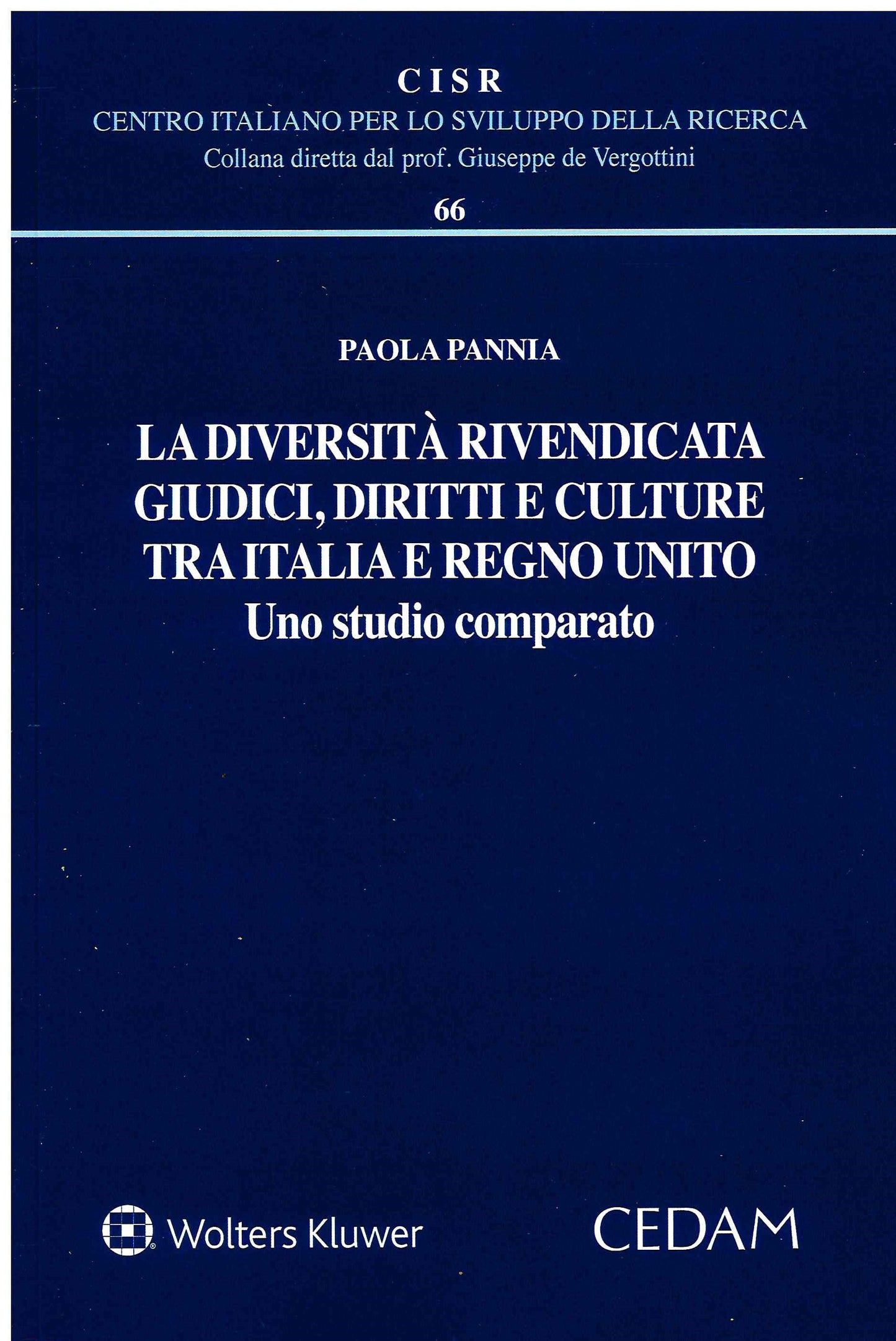 DIVERSITA' RIVENDICATA GIUDICI - PANNIA