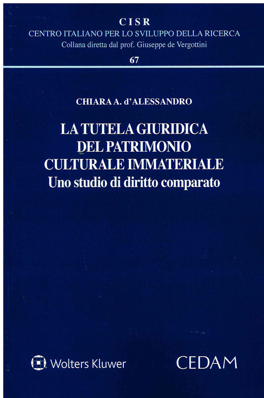 TUTELA GIURIDICA PATRIMONIO CULTURALE - D'ALESSANDRO