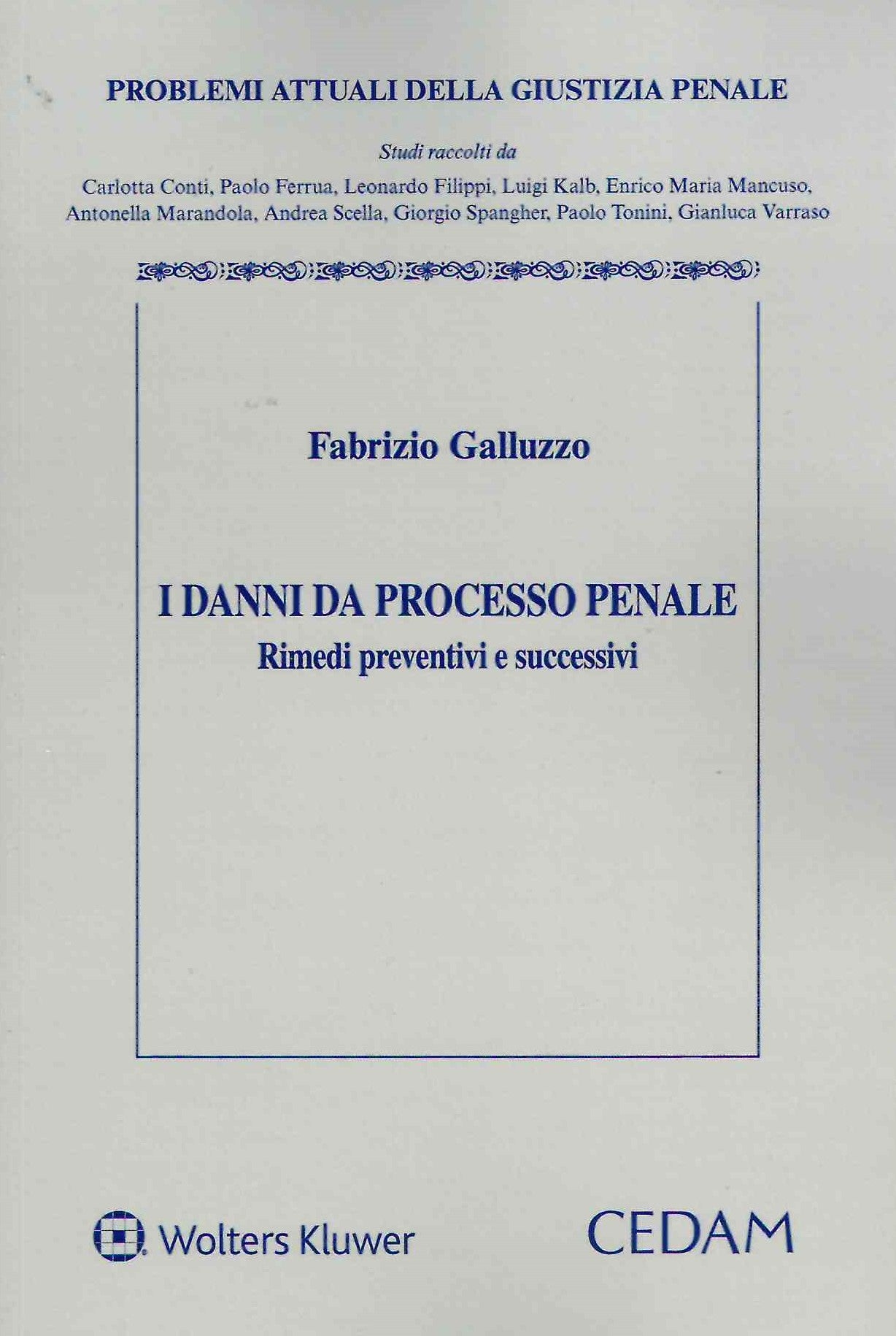 DANNI DA PROCESSO PENALE - GALLUZZO