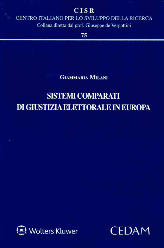 SISTEMI COMPARATI GIUSTIZIA ELETTORALE - MILANI