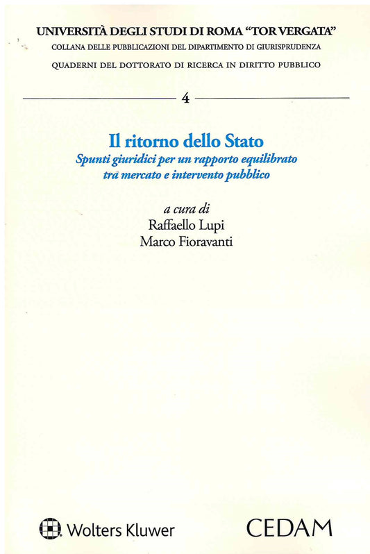 RITORNO DELLO STATO - LUPI