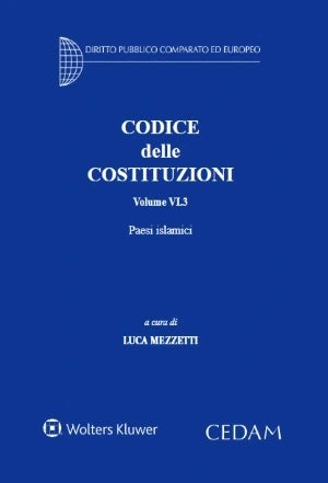 CODICE COSTITUZIONI VOL.VI.3 PAESI ISLAM - MEZZETTI