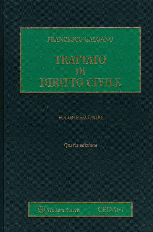 TRATTATO DIRITTO CIVILE 2 4ED. - GALGANO