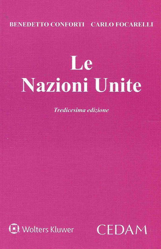 NAZIONI UNITE 13ED. - CONFORTI