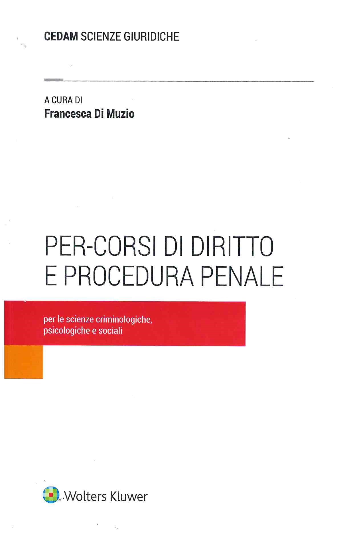 PER-CORSI DIRITTO PROCEDURA PENALE - DI MUZIO