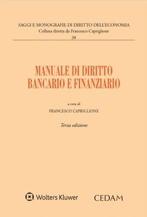 MANUALE DIRITTO BANCARIO E FINANZ.3ED. - CAPRIGLIONE