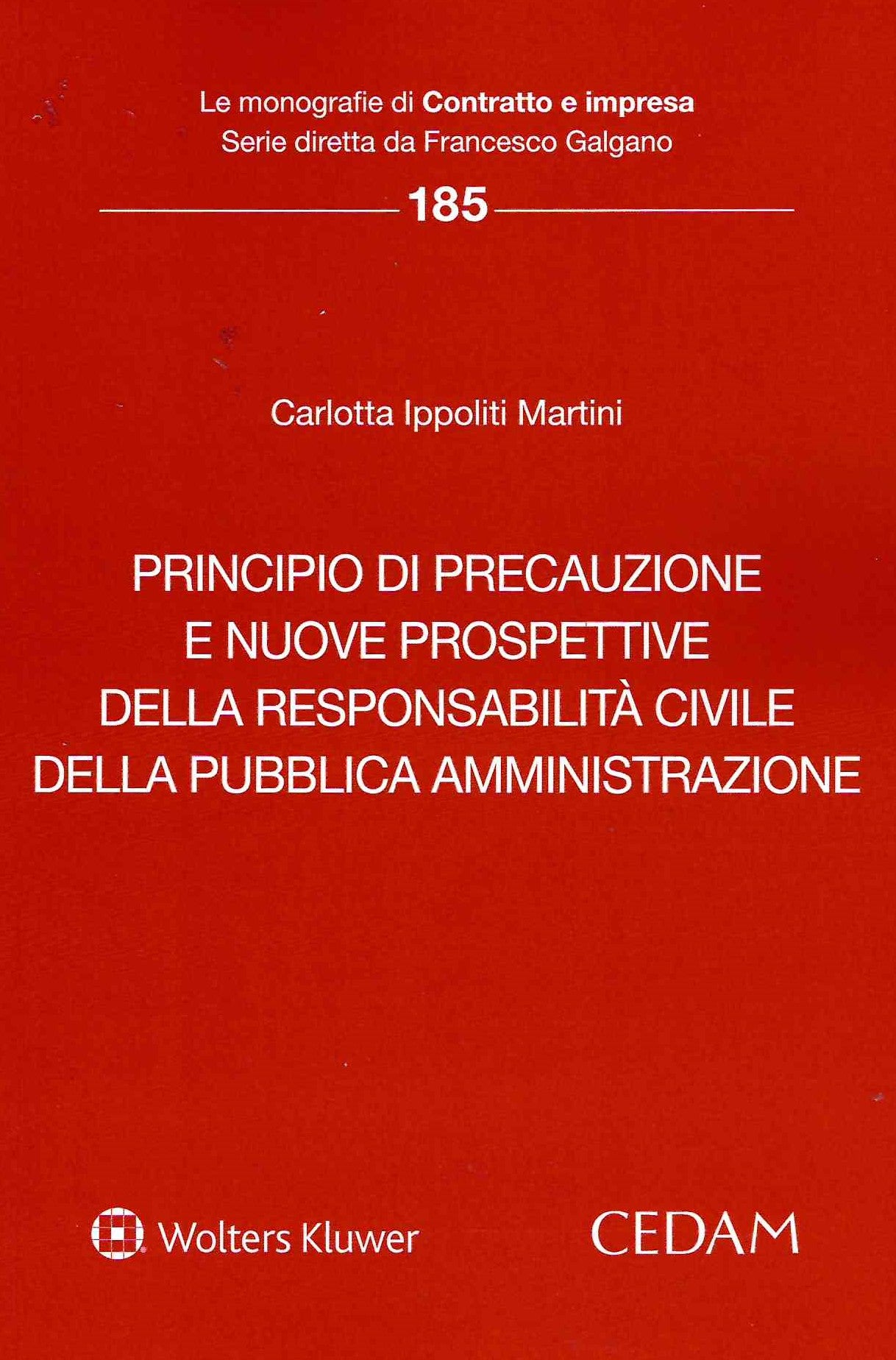 PRINCIPIO PRECAUZIONE NUOVE PROSPETTIVE - IPPOLITI MARTINI
