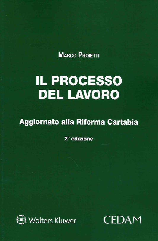 PROCESSO DEL LAVORO 2ED. - PROIETTI