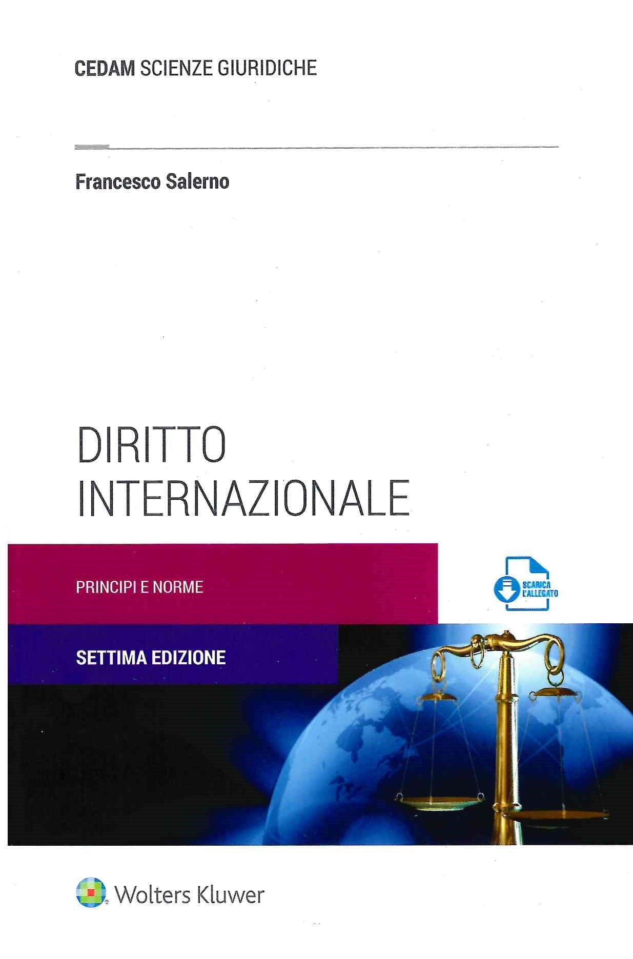 Diritto internazionale. Principi e norme (7 ed.) - SALERNO