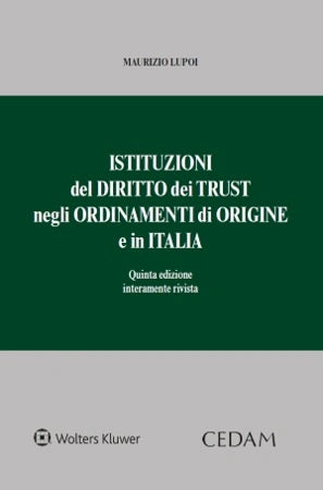 ISTITUZIONI DIRITTO TRUST ORDINAM.ORIGIN - LUPOI