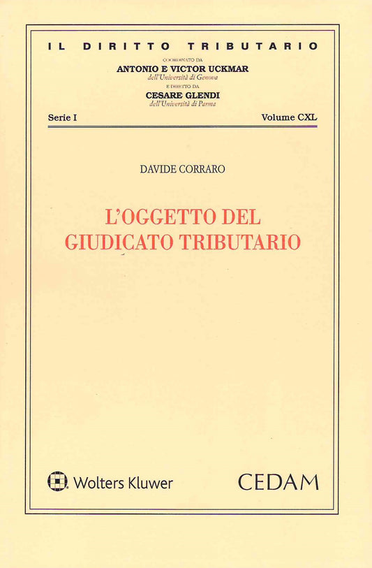 L'OGGETTO DEL GIUDICATO TRIBUTARIO - CORRARO