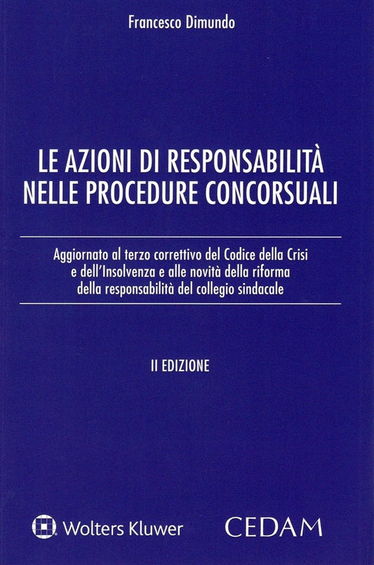 Azioni di Responsabilità nelle Procedure Concorsuali - Dimundo Francesco
