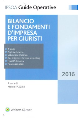 BILANCIO FONDAMENTI IMPRESA GIURISTI - FAZZINI