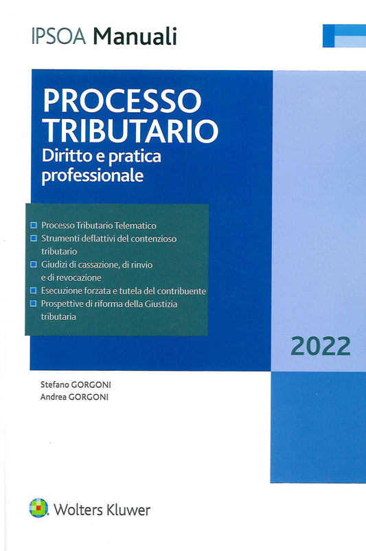 PROCESSO TRIBUTARIO 2022 - GORGONI