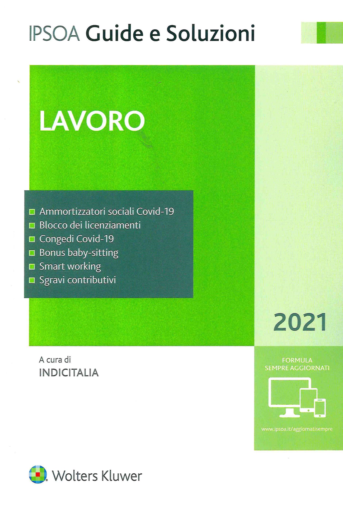 LAVORO 2021 GUIDE E SOLUZIONI 17ED. - INDICITALIA