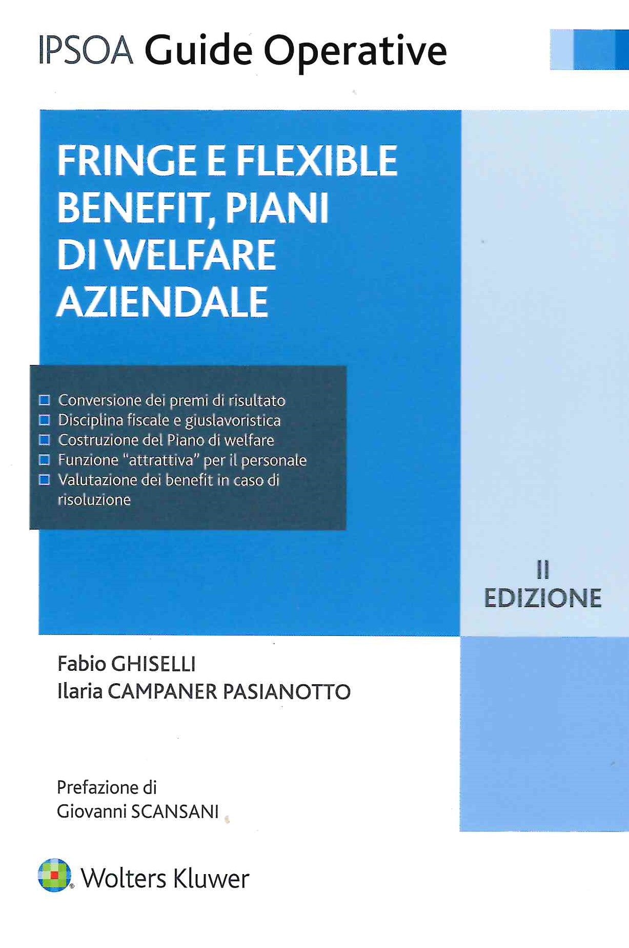 FRINGE BENEFIT E PIANI WELFARE 2ED. - GHISELLI