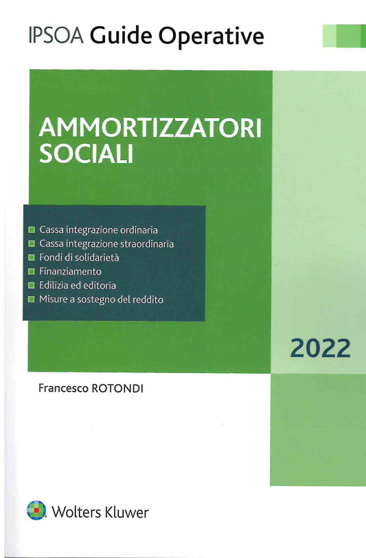 AMMORTIZZATORI SOCIALI 2022 - ROTONDI