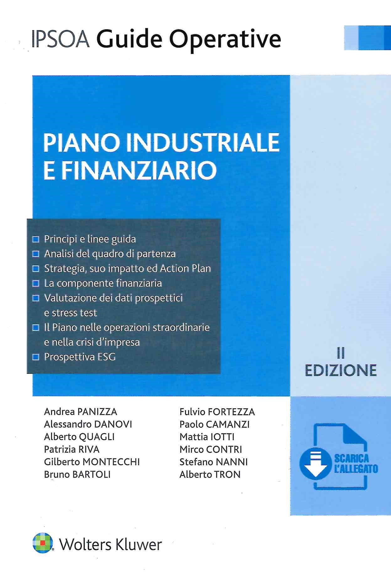 PIANO INDUSTRIALE E FINANZIARIO 2ED. - PANIZZA
