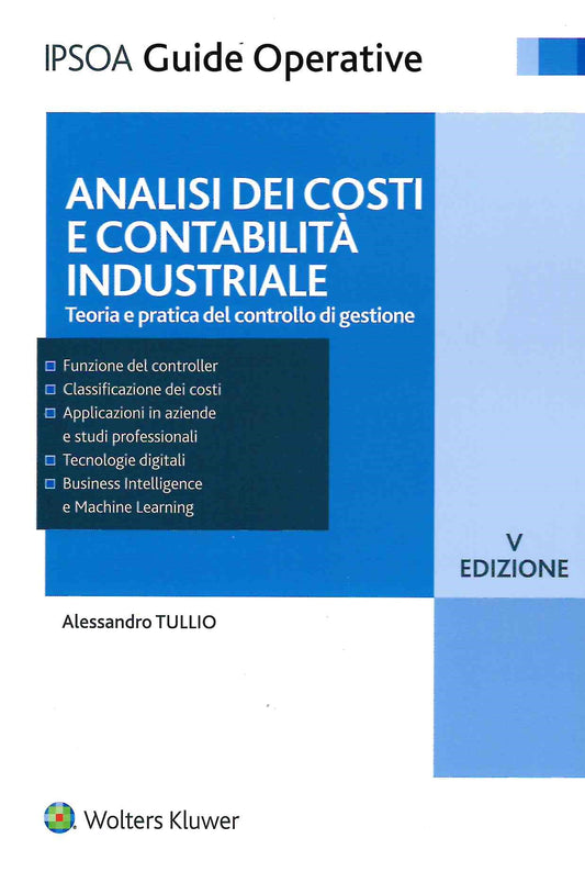 Analisi dei conti e contabilità industriale (5 ed.) - TULLIO