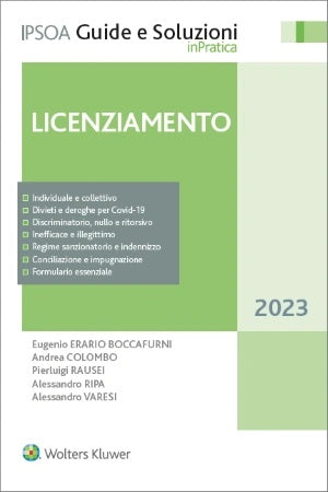 LICENZIAMENTO 2023 GUIDE E SOLUZIONI 7ED - COLOMBO