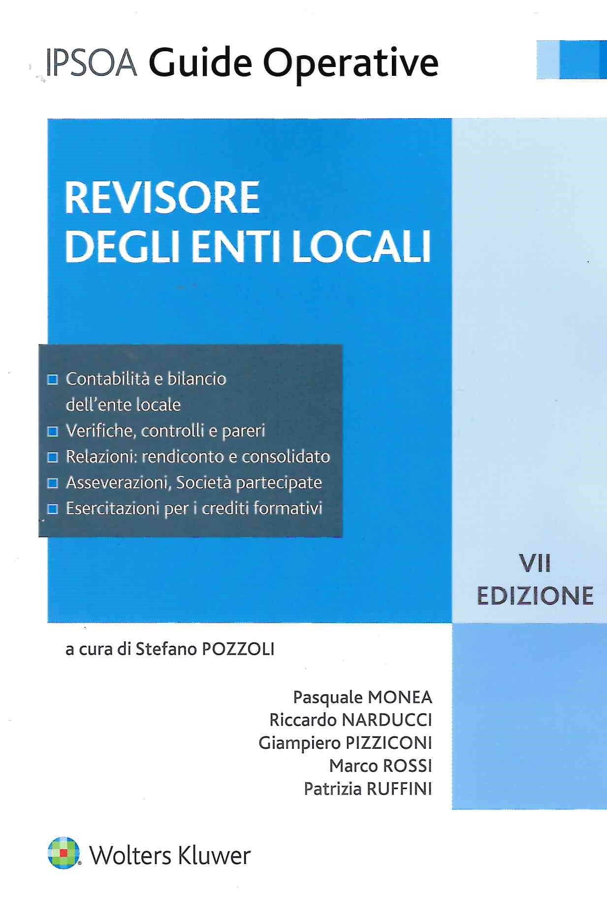 REVISORE ENTI LOCALI 7ED. 2023 - POZZOLI