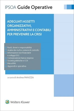 Adeguati assetti organizzativi amministrativi e contabili per prevenire la crisi (2 ed.) - PANIZZA