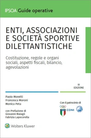 ENTI ASSOCIAZIONI SOC.SPORTIVE DILETT.3E - MORETTI
