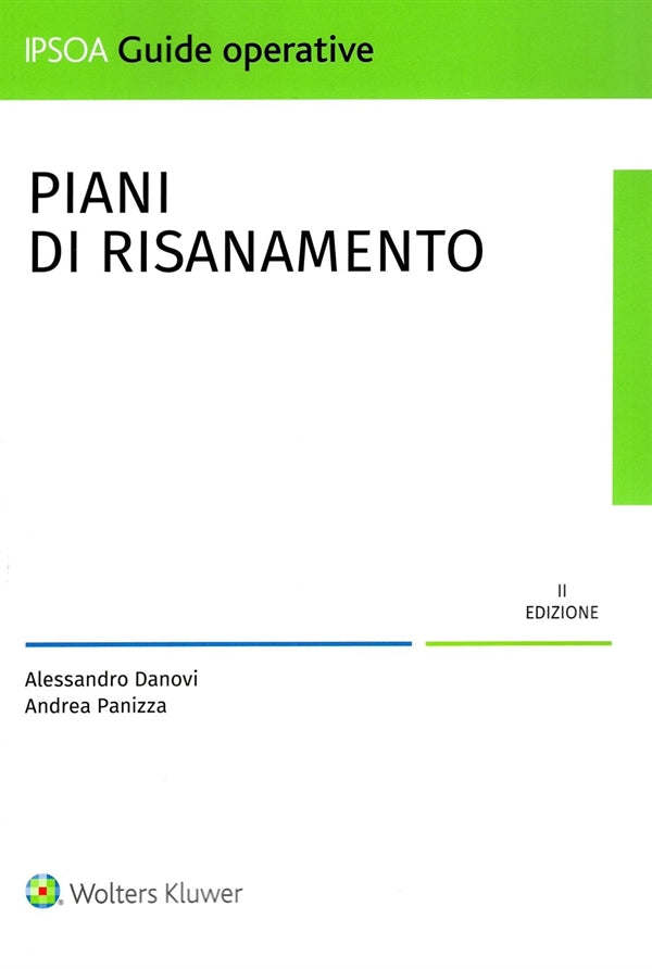 Piani di Risanamento - Danovi Alessandro, Panizza Andrea