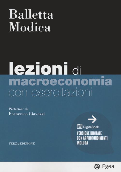 Lezioni di macroeconomia. Con esercitazioni - Balletta Modica