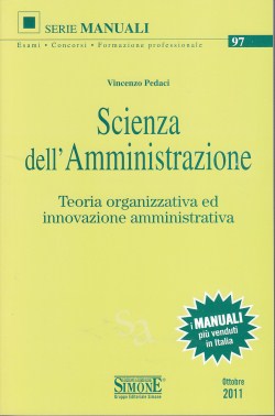 Scienza dell'Amministrazione - 97 Pedaci