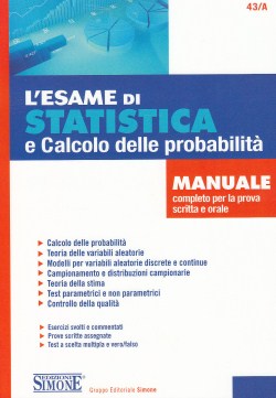 Esame di statistica e calcolo delle probabilità