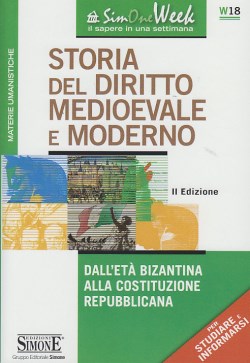 Storia del Diritto Medioevale e Moderno -
