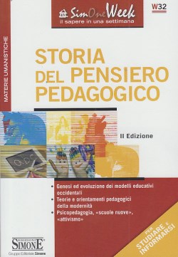 Storia del Pensiero Pedagogico -
