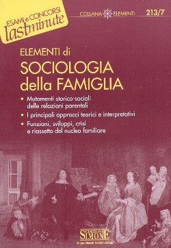 Elementi di Sociologia della Famiglia -