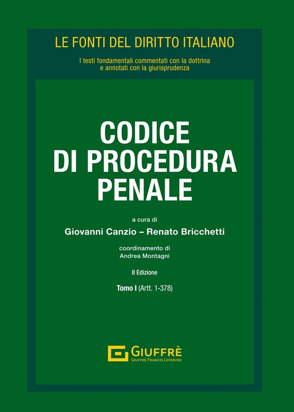 Codice di procedura penale (2 Tomi) 2024 - BRICCHETTI, CANZIO