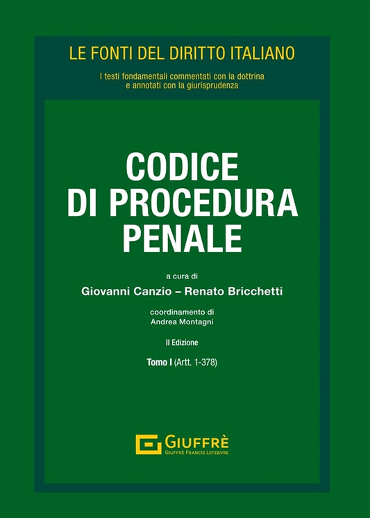 Codice di procedura penale (2 Tomi) 2024 - BRICCHETTI, CANZIO