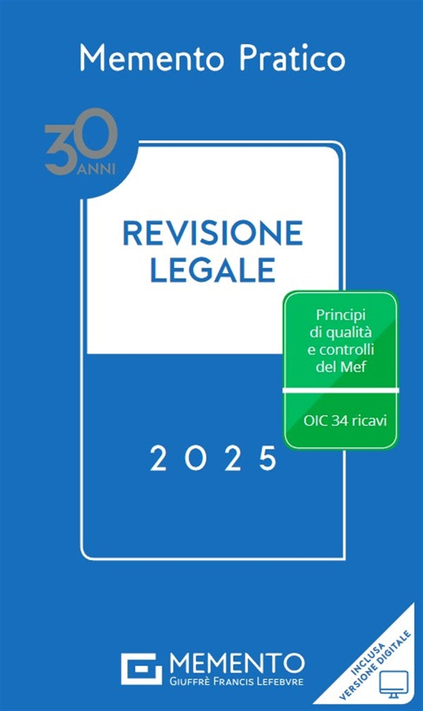 Memento Revisione Legale 2025