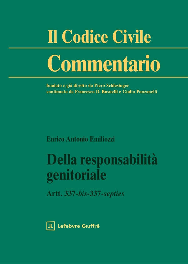 Responsabilita Genitoriale - Emiliozzi