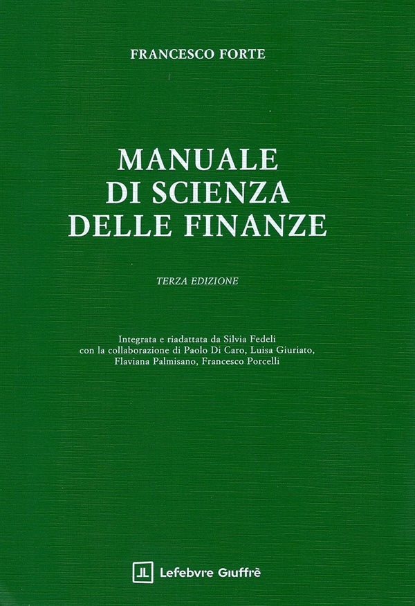 Manuale di Scienze delle Finanze - Forte Francesco