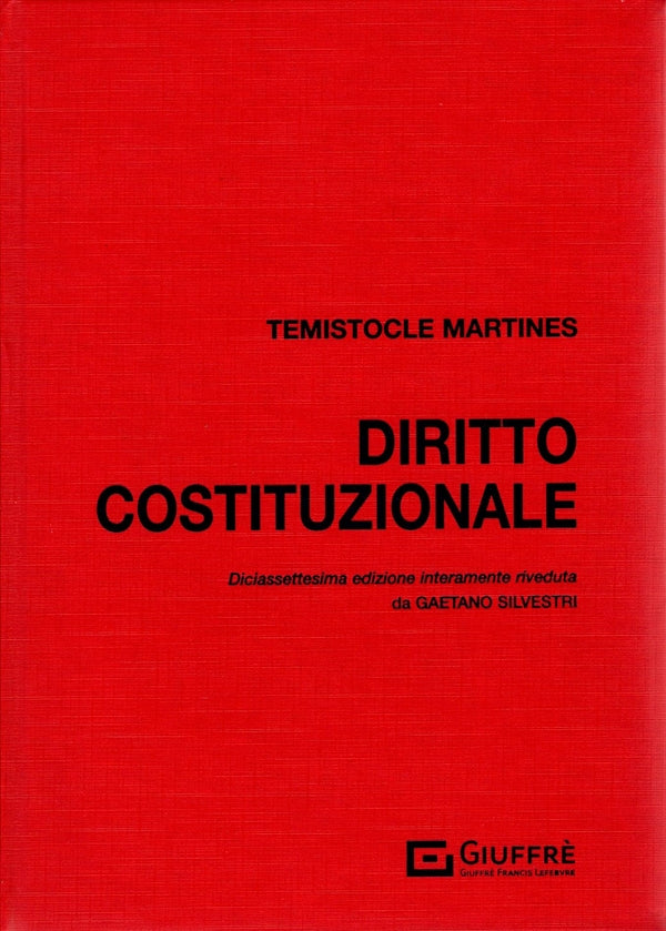 Diritto Costituzionale 2024 (17°ed.) - Martines