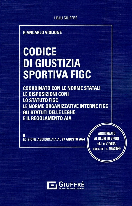 Codice di Giustizia Sportiva FIGC - Viglione